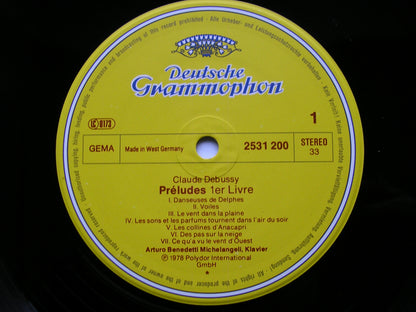 DEBUSSY: PRELUDES  Volume 1        MICHELANGELI       2531 200