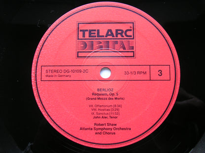 BERLIOZ: REQUIEM    ALER / ATLANTA SYMPHONY / SHAW    2LP    DG-10109-2