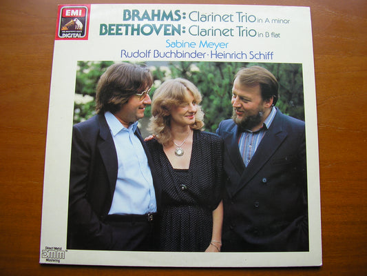 BRAHMS: CLARINET TRIO in A / BEETHOVEN: CLARINET TRIO in B      MEYER / SCHIFF / BUCHBINDER     ASD 1467841