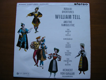 ROSSINI: SIX OVERTURES      KARAJAN / PHILHARMONIA      SAX 2378