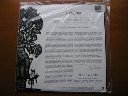 RHAPSODIES: ENESCO ROUMANIAN RHAPSODY / LISZT: HUNGARIAN RHAPSODY      STOKOWSKI / RCA VICTOR SYMPHONY     LSC 2471