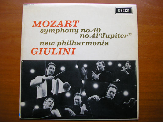 SXL 6225  MOZART: SYMPHONIES Nos. 40 & 41     GIULINI / NEW PHILHARMONIA    ED1