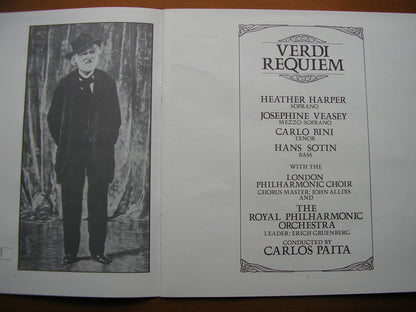 VERDI: REQUIEM    HARPER / VEASEY / BINI / SOTIN / ROYAL PHILHARMONIC / PAITA     2LP     OPFS 5-6