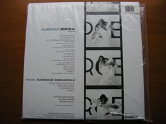 ALBENIZ: IBERIA / RAVEL: RAPSODIE ESPAGNOLE    MOREL / PARIS CONSERVATOIRE ORCHESTRA    2LP      LSC 6094