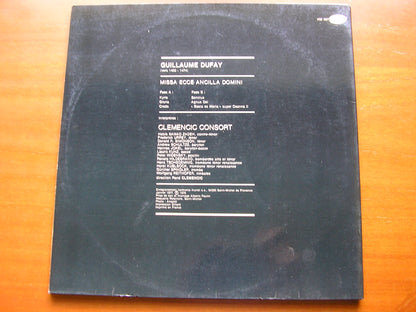 DUFAY: MISSA ECCE ANCILLA DOMINI      CLEMENCIC CONSORT / RENE CLEMENCIC     HM 997