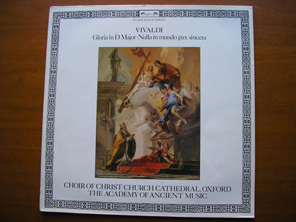 VIVALDI: GLORIA in D  RV589 / NULLA IN MUNDO  RV 630      SOLOISTS / ACADEMY OF ANCIENT MUSIC / PRESTON      DSLO 554