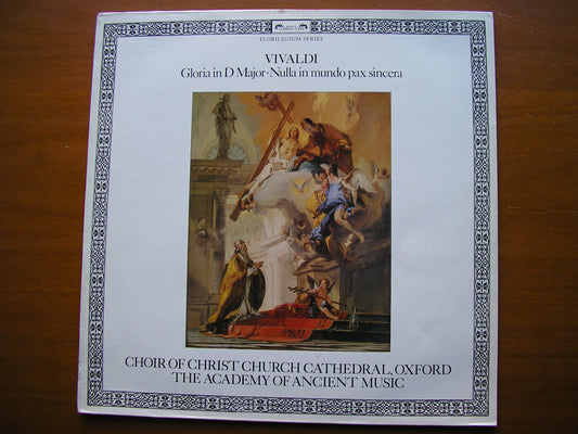 VIVALDI: GLORIA in D  RV589 / NULLA IN MUNDO  RV 630      SOLOISTS / ACADEMY OF ANCIENT MUSIC / PRESTON      DSLO 554