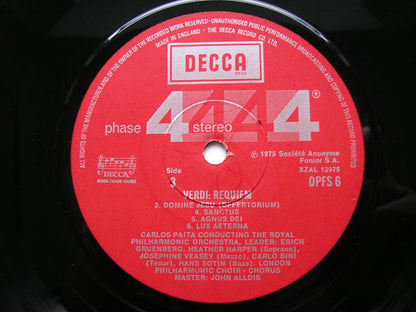 VERDI: REQUIEM    HARPER / VEASEY / BINI / SOTIN / ROYAL PHILHARMONIC / PAITA     2LP     OPFS 5-6