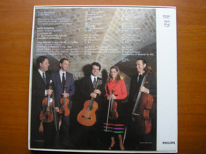 BOCCHERINI: THE GUITAR QUINTETS    PEPE ROMERO / ACADEMY OF ST MARTIN IN THE FIELDS    6768 268