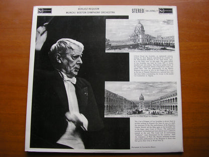BERLIOZ: REQUIEM       SIMONEAU / BOSTON SYMPHONY ORCHESTRA / MUNCH     2LP     SB 2096/7