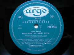 PURCELL: MUSIC FOR THE CHAPEL ROYAL