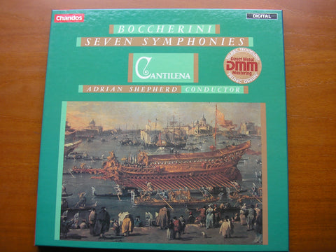 BOCCHERINI: SEVEN SYMPHONIES   ADRIAN SHEPHERD / CANTILENA     DBRD 3005