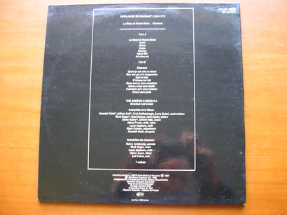 MACHAUT: MESSE DE NOTRE DAME / CHANSONS      THE BOSTON CAMERATA / COHEN    HMC 5122