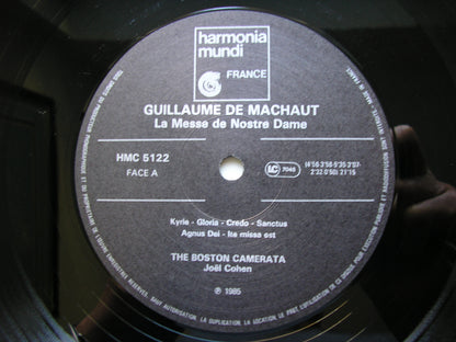 MACHAUT: MESSE DE NOTRE DAME / CHANSONS      THE BOSTON CAMERATA / COHEN    HMC 5122