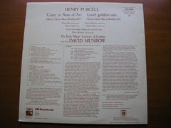 PURCELL: BIRTHDAY ODES FOR QUEEN MARY    SOLOISTS / THE EARLY MUSIC CONSORT OF LONDON / MUNROW     ASD 3166