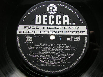 SXL 6222/4  JOAN SUTHERLAND IN OPERA      ED2