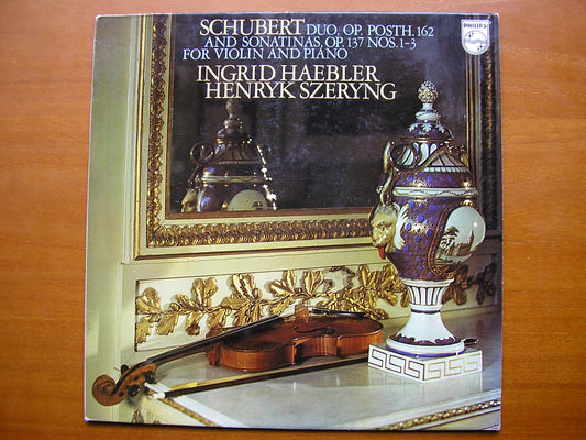 SCHUBERT: SONATINAS Op. 137  Nos. 1 / 2 / 3 / DUO D574       HAEBLER / SZERYNG      6500 885