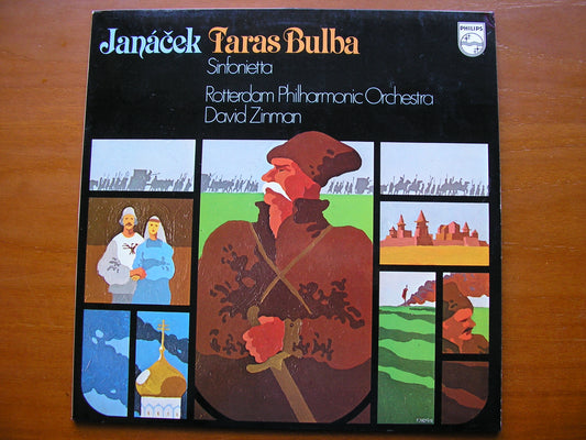 JANACEK: TARAS BULBA / SINFONIETTA      ZINMAN / ROTTERDAM PHILHARMONIC     9500 874