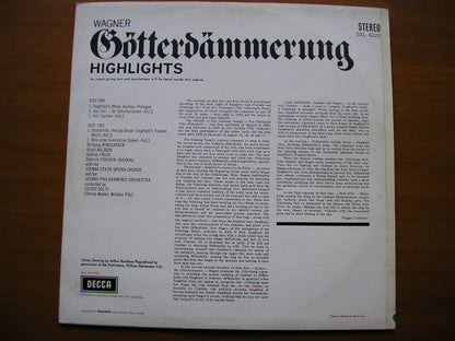 SXL 6220  WAGNER: TWILIGHT OF THE GODS   excerpts    NILSSON / WINDGASSEN / VIENNA PHILHARMONIC / SOLTI     ED2