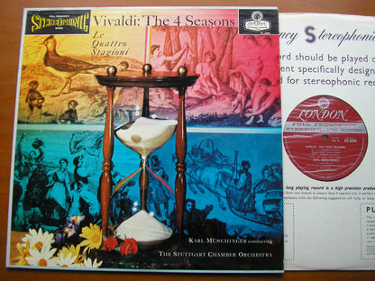 VIVALDI: THE FOUR SEASONS        KROTZINGER / STUTTGART CHAMBER ORCHESTRA / MUNCHINGER     CS 6044