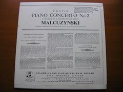 CHOPIN: PIANO CONCERTO No. 2 / FANTAISIE in F    MALCUZYNSKI / LONDON SYMPHONY / SUSSKIND      SAX 2344