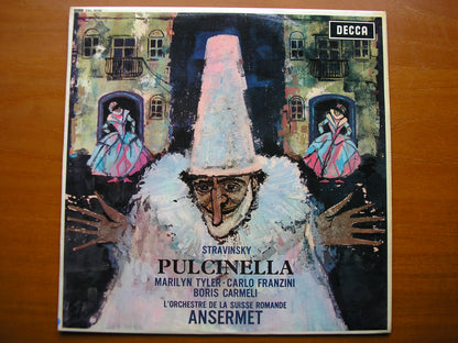 SXL 6230  STRAVINSKY: PULCINELLA  complete ballet  SOLOISTS / SUISSE ROMANDE / ANSERMET    ED1