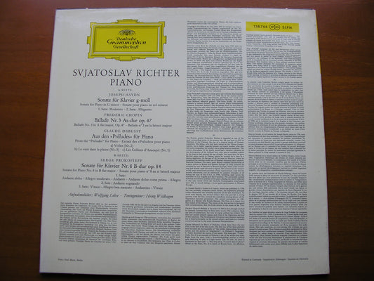 SVIATOSLAV RICHTER: HAYDN / CHOPIN / DEBUSSY / PROKOFIEV