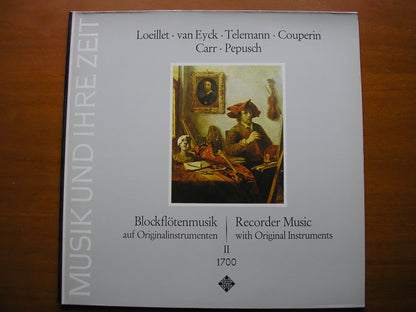 TELEMANN / LOEILLET / VAN EYCK / CARR / COUPERIN / PEPUSCH: MUSIC FOR RECORDER      BRUGGEN / BYLSMA / LEONHARDT     6.41249