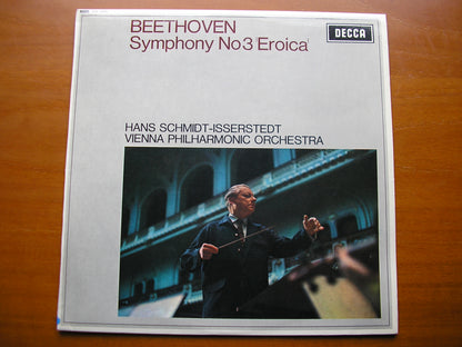 SXL 6232  BEETHOVEN: SYMPHONY No. 3  'Eroica'       SCHMIDT-ISSERSTEDT / VIENNA PHILHARMONIC     ED1