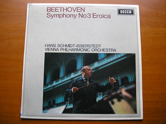 SXL 6232  BEETHOVEN: SYMPHONY No. 3  'Eroica'       SCHMIDT-ISSERSTEDT / VIENNA PHILHARMONIC     ED1