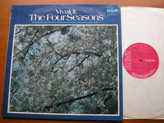 VIVALDI: THE FOUR SEASONS      ACCARDO / ITALIAN CHAMBER ORCHESTRA      VICS 1469