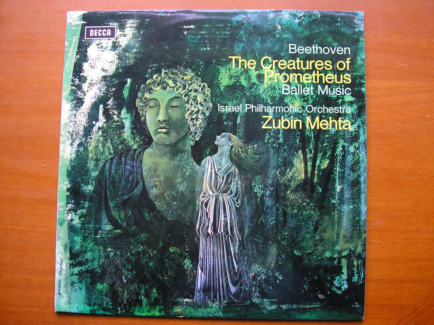 BEETHOVEN: THE CREATURES OF PROMETHEUS  ballet      MEHTA / ISRAEL PHILHARMONIC      SXL 6438