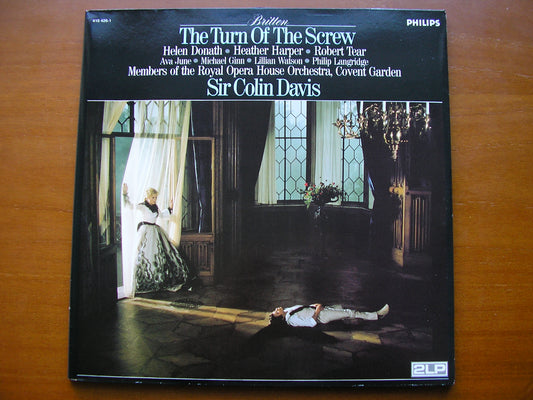 BRITTEN: THE TURN OF THE SCREW       SOLOISTS / OROHCG / DAVIS    2LP     410 426
