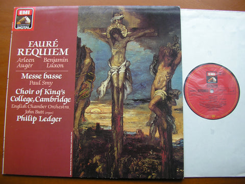 FAURE: REQUIEM / MESSE BASSE     AUGER / LUXON / ENGLISH CHAMBER ORCHESTRA / KING'S COLLEGE / LEDGER     ASD 4234