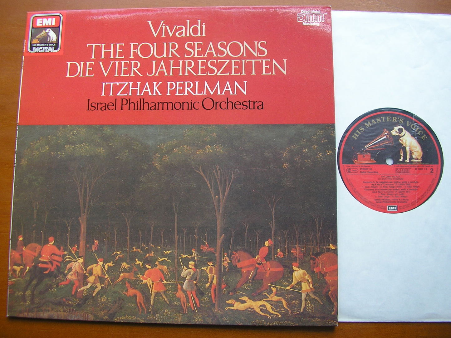 VIVALDI: THE FOUR SEASONS       PERLMAN / ISRAEL PHILHARMONIC ORCHESTRA    27 0023