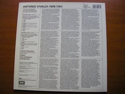 VIVALDI: THE FOUR SEASONS       PERLMAN / ISRAEL PHILHARMONIC ORCHESTRA    27 0023