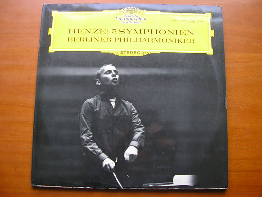 HENZE: FIVE SYMPHONIES     HENZE / BERLIN PHILHARMONIC    2LP      139 203 / 4