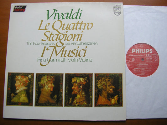 VIVALDI: THE FOUR SEASONS      CARMIRELLI / I MUSICI       6514 275