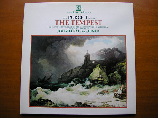 PURCELL: THE TEMPEST     SOLOISTS / MONTEVERDI CHOIR & ORCHESTRA / GARDINER     STU 71274