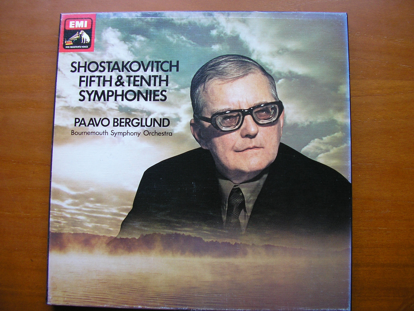 SHOSTAKOVICH: SYMPHONIES Nos. 5 & 10      BERLUND / BOURNEMOUTH SYMPHONY    2LP      SLS 5044