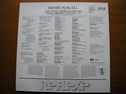 PURCELL: ODE ON SAINT CECILIA'S DAY 1692     SOLOISTS / TAVERNER CHOIR / TAVERNER PLAYERS / PARROTT    27 0361