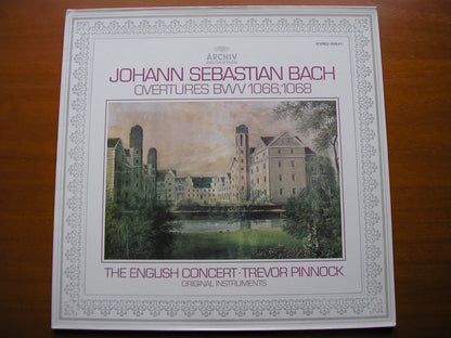 BACH: OVERTURES BWV 1066 & BWV 1068      PINNOCK / THE ENGLISH CONCERT    2533 411