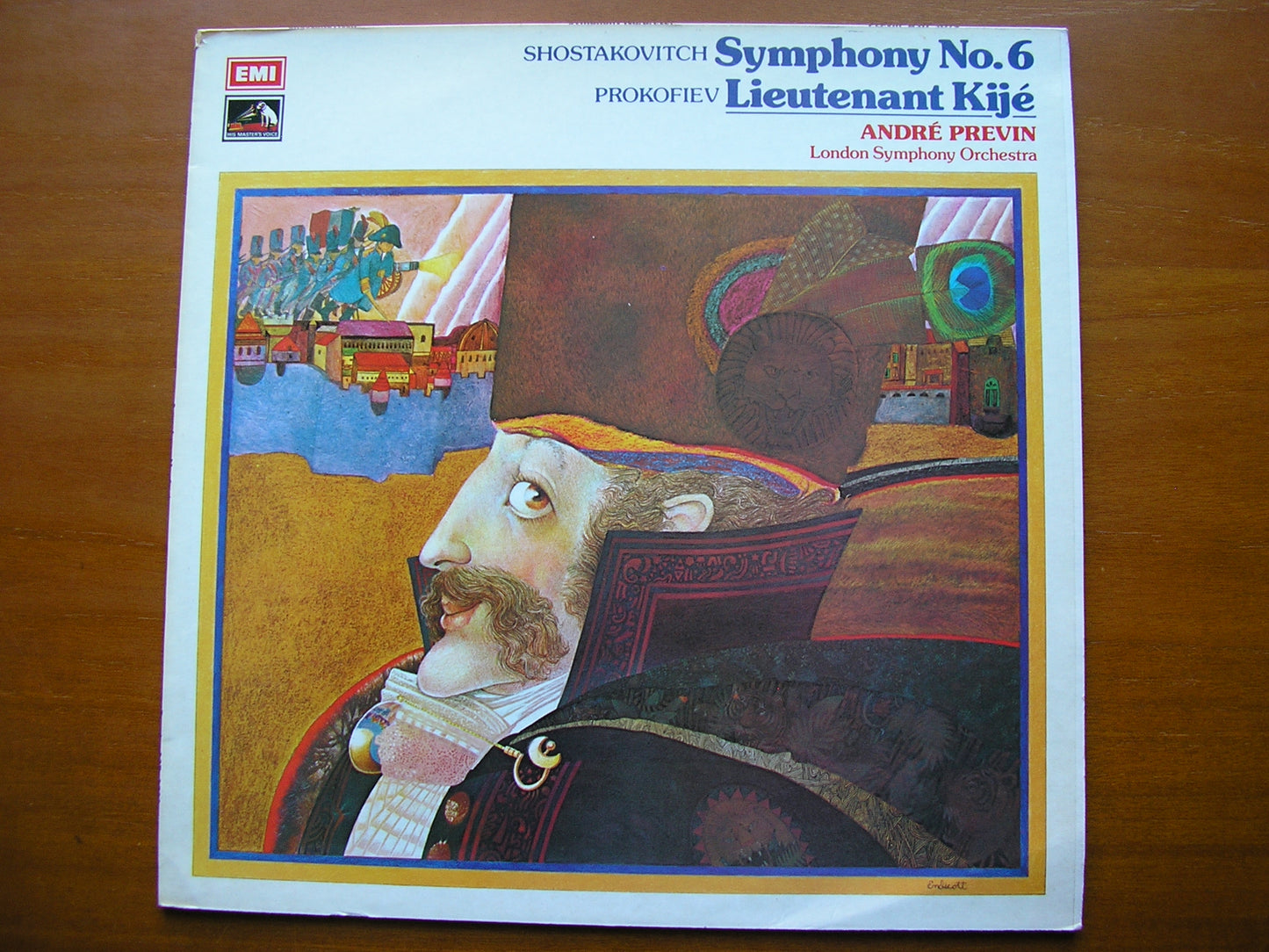 SHOSTAKOVICH: SYMPHONY No. 6 / PROKOFIEV: LIEUTENANT KIJE     PREVIN / LONDON SYMPHONY     ASD 3029
