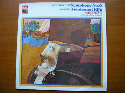 SHOSTAKOVICH: SYMPHONY No. 6 / PROKOFIEV: LIEUTENANT KIJE     PREVIN / LONDON SYMPHONY     ASD 3029