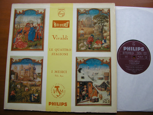 VIVALDI: THE FOUR SEASONS       FELIX AYO / I MUSICI        835 030 AY