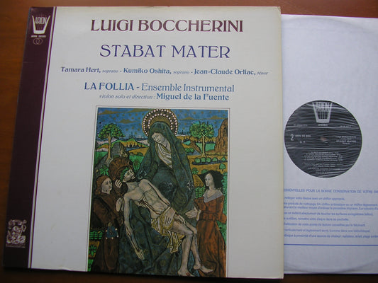 BOCCHERINI: STABAT MATER   SOLOISTS / LA FOLLIA / FUENTE      ARN 38500