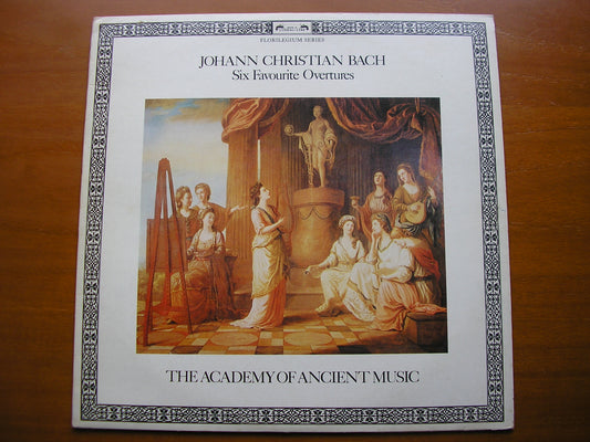 BACH, JOHANN CHRISTIAN: SIX FAVOURITE OVERTURES     HOGWOOD / ACADEMY OF ANCIENT MUSIC     DSLO 525