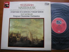 TELEMANN: WASSERMUSIK / TWO OVERTURES     PRAGUE CHAMBER ORCHESATRA / BJORLIN     ASD 3631