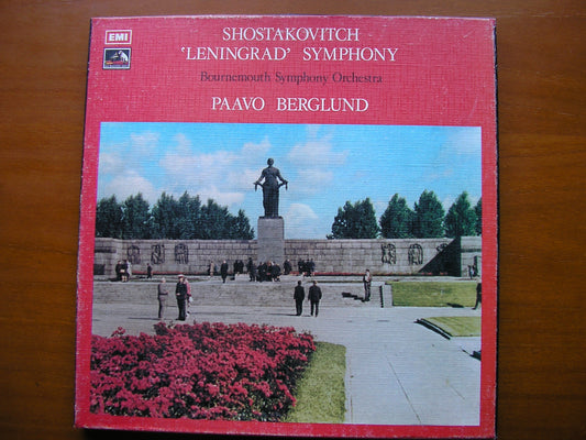 SHOSTAKOVICH: SYMPHONY No. 7 'Leningrad'       BERGLUND / BOURNEMOUTH SYMPHONY     2LP     SLS 897
