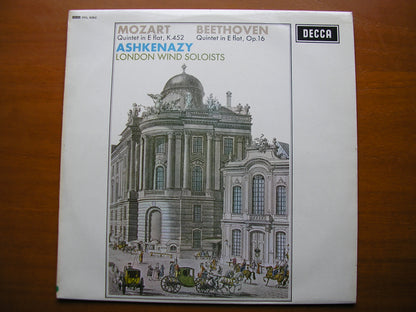 SXL 6252  MOZART: QUINTET / BEETHOVEN: QUINTET      ASHKENAZY / LONDON WIND SOLOISTS     ED2